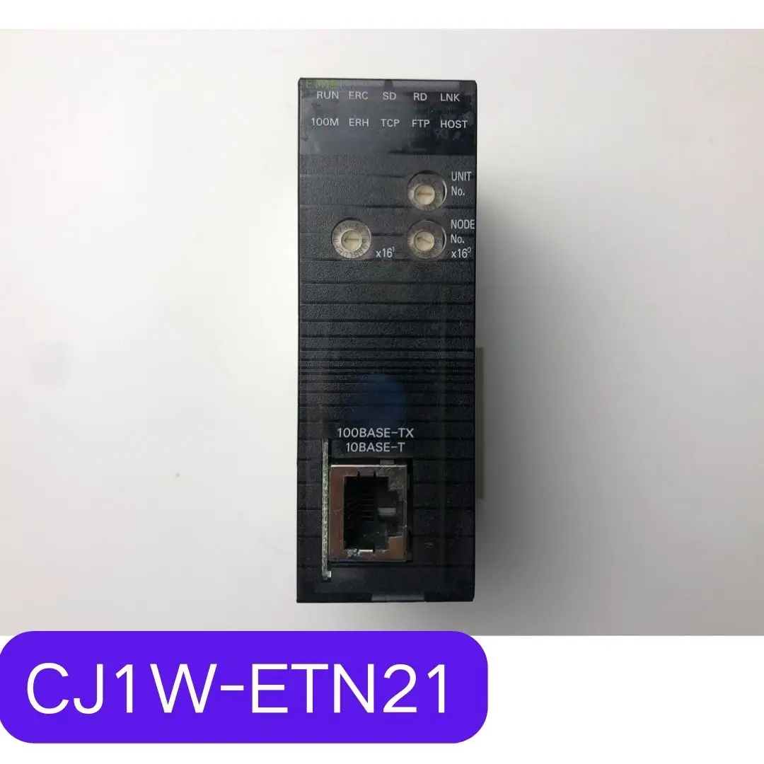 

Used CJ1W-ETN21 module Test OK Fast Shipping