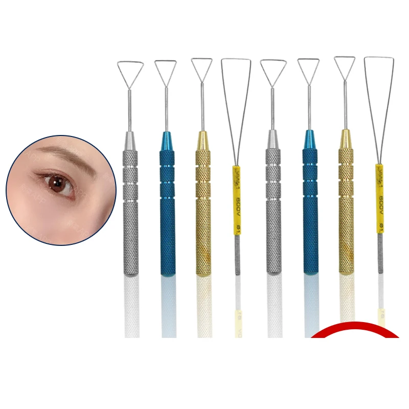 Double eyelid Designer Nano Trace buried thread setting tool Eye triangle simulator stand beauty equipment