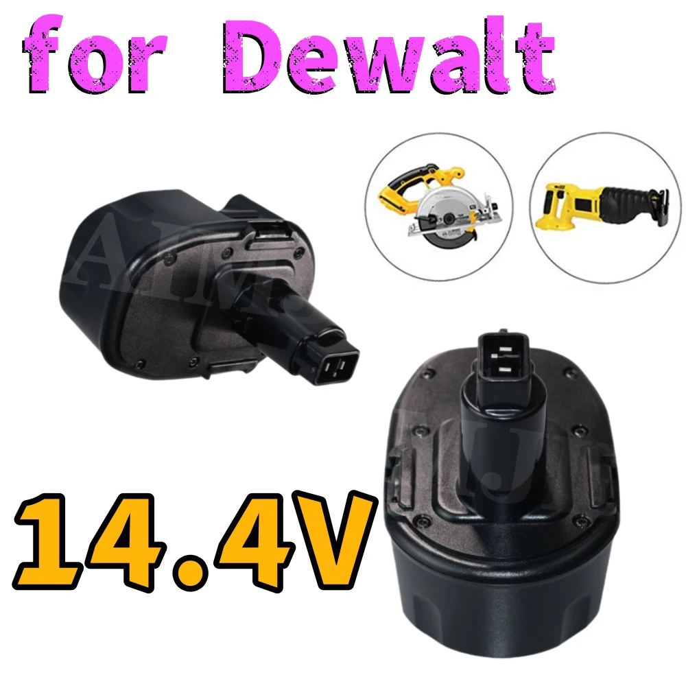 

4.8/6.8/9.8Ah Replacement Battery for Dewalt 14.4V Ni-MH XRP DC9091 DC9094 DW9091 DE9091 DE9092 14.4 Volt Cordless Power Tools