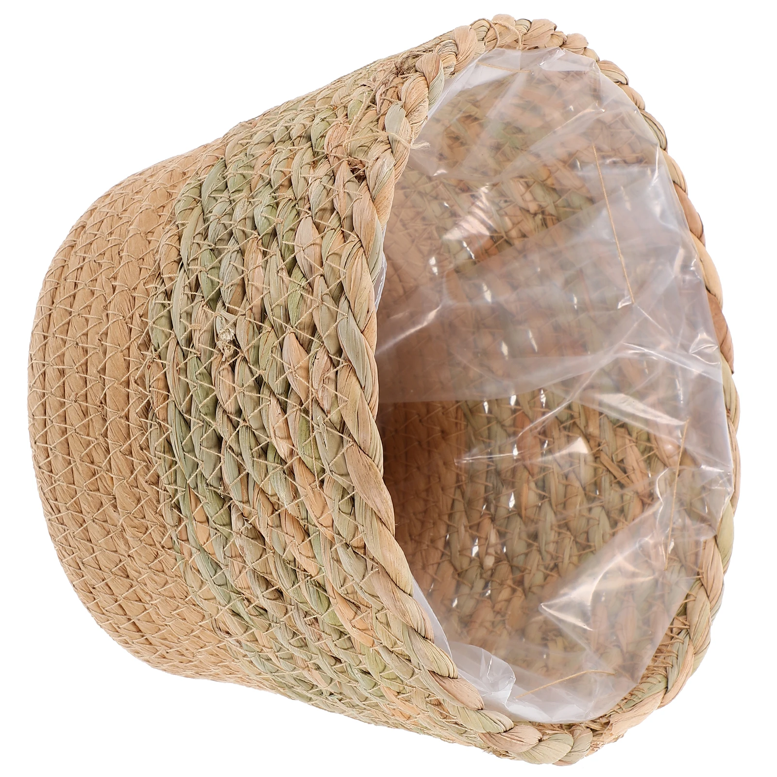 

Baskets Straw Flower Pot Large Woven Garden Indoor Decorative Hand Hanging Farm