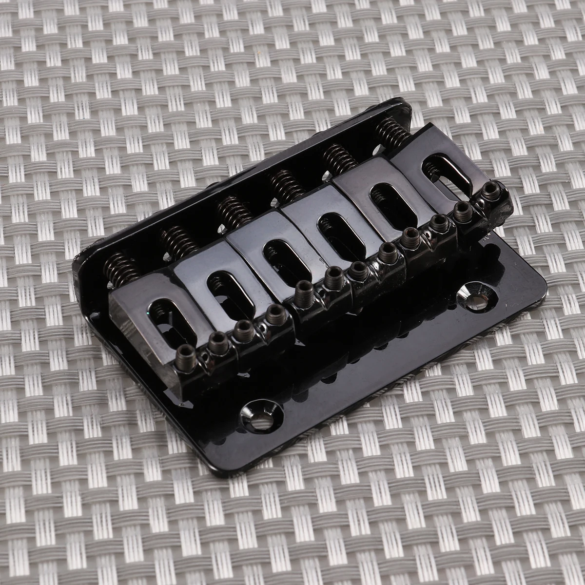 

Electric guitar bridge Guitar bridge fixed 6 string guitar bridge Guitar bridge with wrench 6 string electric guitar bridge