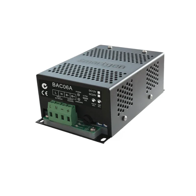 Kit Original Smartgen BAC06A 6A 12V/24V Gerador Diesel Carregador de Bateria Flutuante Inteligente