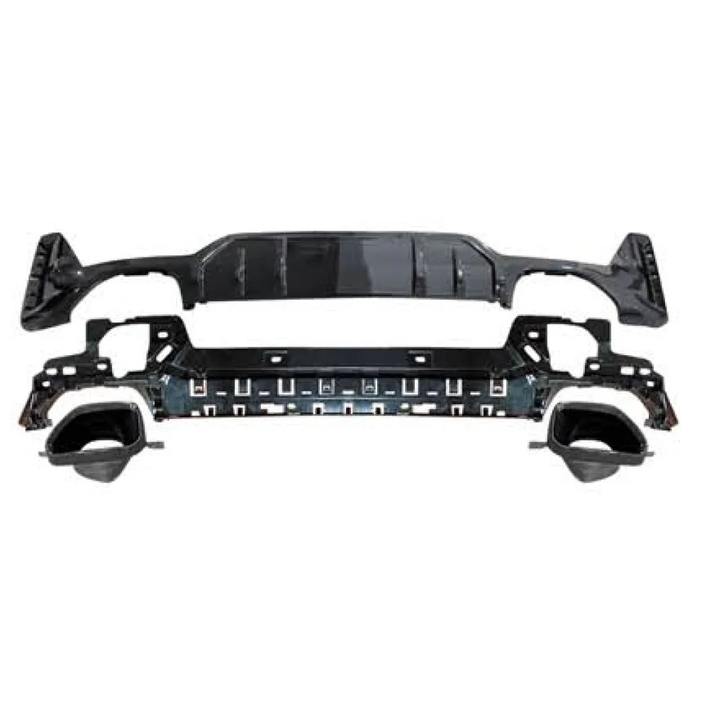 

Suitable for 3 Series G20 LCI 340 rear lip strap tip carbon appearance BMW G20 rear lip