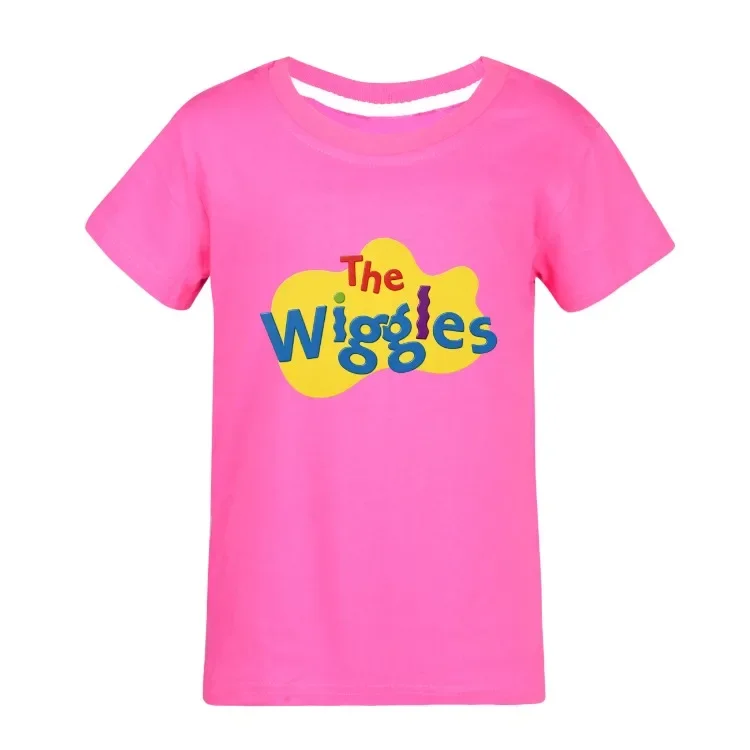 Camisetas The Wiggles T-Shirt Kinder Kurzarm T-Shirts Jungen Lose Mode-Oberteile Kleinkind Mädchen Sommerkleidung Kinderbekleidung – Detail 14