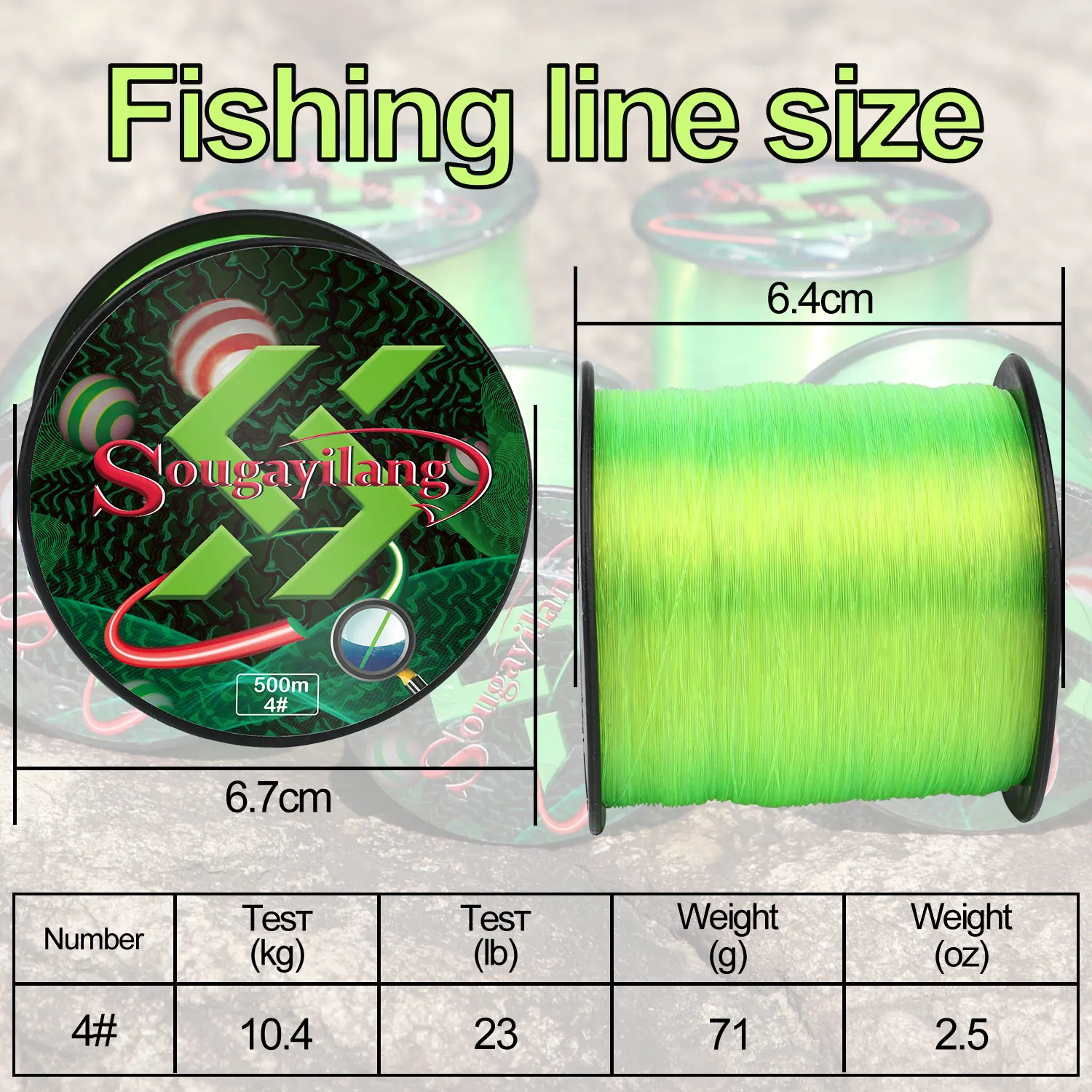 Sougayilang 12+1BB Spinning Fishing Reel High Strength Aluminum Spool Max Drag 16kg Free Gift 500m Fishing Line Pesca