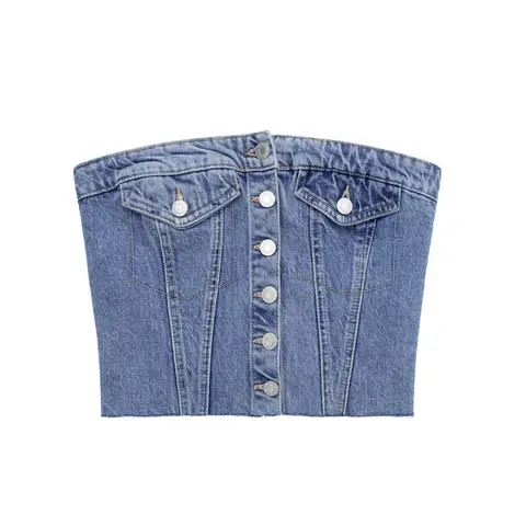 12 best sales denimkorsett - №6