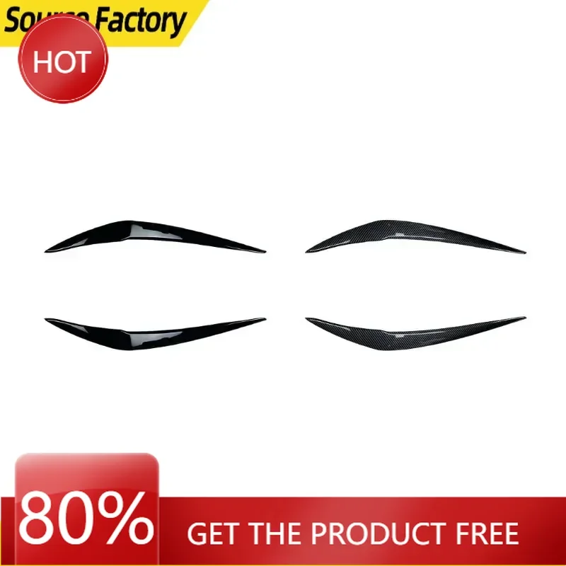 

Стайлинговые молдинги для BMW 1 серии F20 LCI 2015-2019, модель 118i 120i, наклейка на переднюю фару, модификация, аксессуары High-