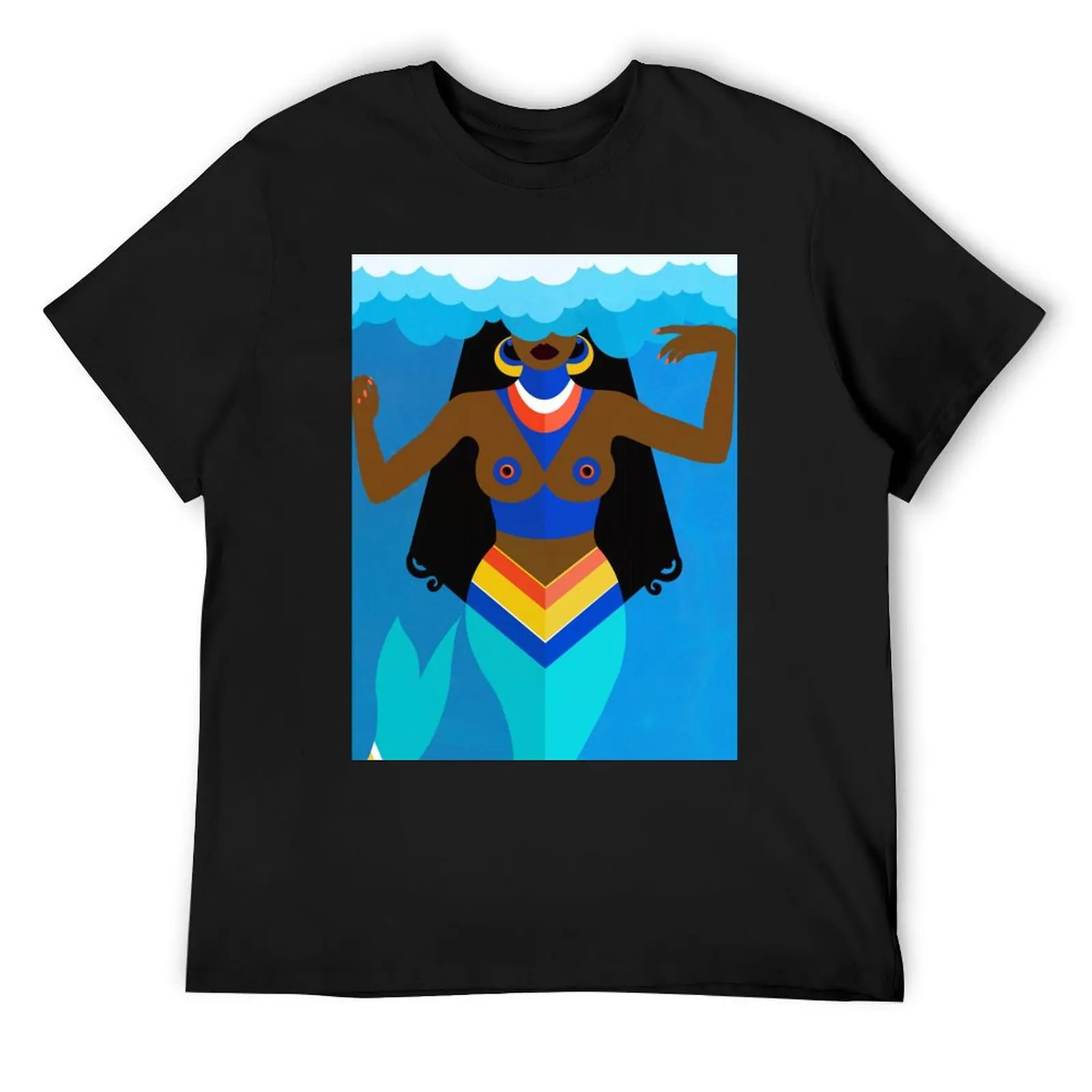 Yemonja, mother of all Orisha T-Shirt cotton graphic tees sublime mens graphic t-shirts pack