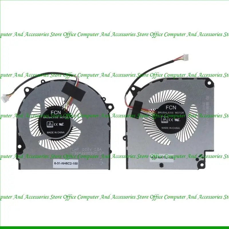

U55C Laptop GPU CPU Cooling Fan for Hasee G7-CT5NA G7 CT7NA G7-CU7NA CNH5S01