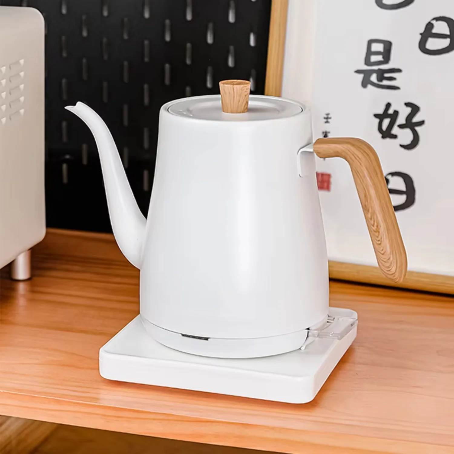 1000W Zwanenhals Ketel 0.8L Koffiepot Boiler Theepot Draagbare Waterkoker Kruik Slanke Mond Pot 110 V/220 V