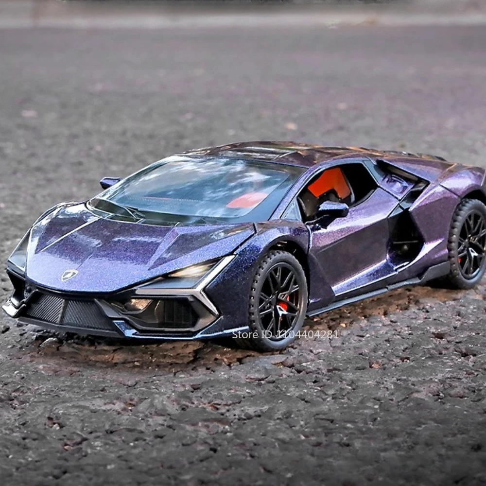 نماذج سبائك لامبور ريفويلتو سيان 1:32 ألعاب دييكاست أبواب سيارات رياضية مفتوحة ضوء الصوت التراجع المركبات هدايا عيد الأصدقاء