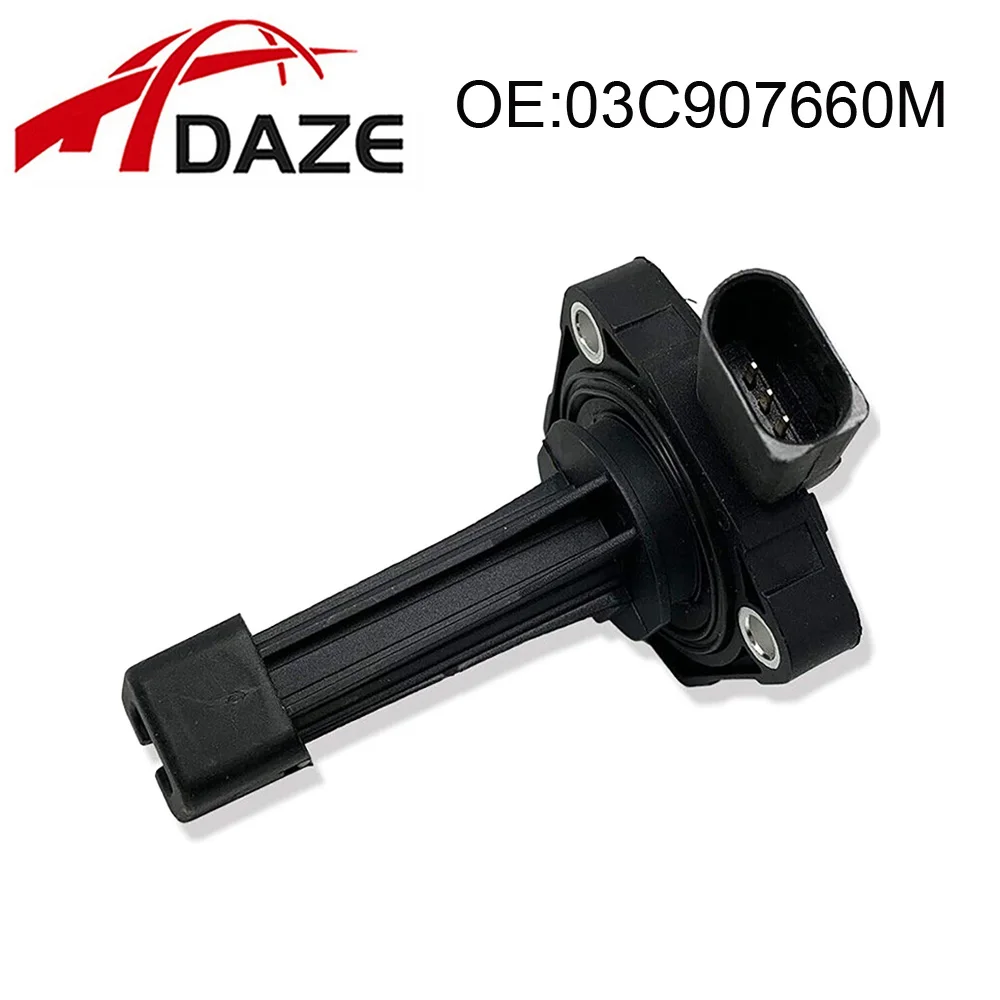 DAZE 03C907660M 03C 907 660 D / H / M / T 03C 907 660M Engine Oil Level Sensor for A1 A3 A4 FAB OCT AL ALT BE CA CAMP CC EOS