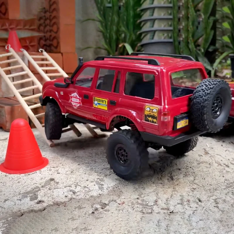 WPL RC CAR WPL-C54 CAR LC80 Crawler Simular escala completa 260 Motor Off Road Escalada Monsterk WPL 4WD Presente para crianças