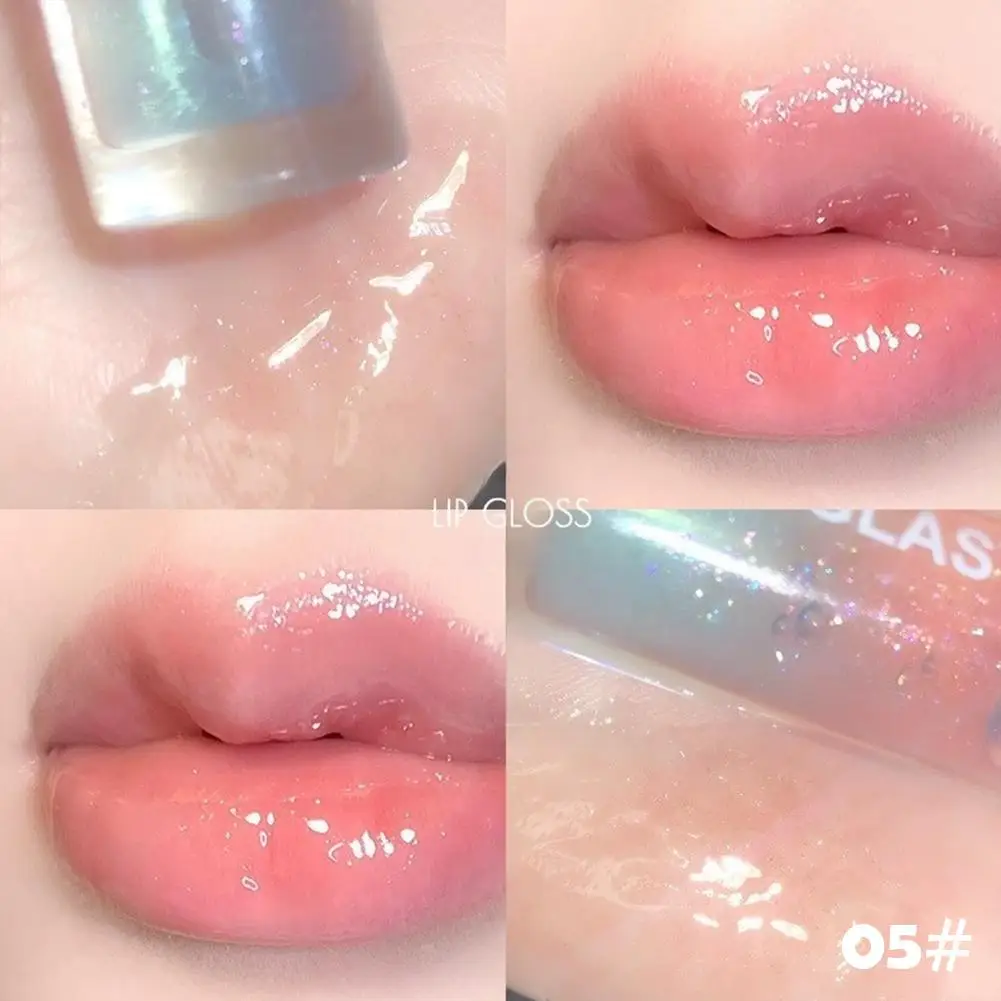 3.2g Lucidalabbra perlescente Lucentezza a specchio Idratante Rimpolpante Colore delle labbra Essenza idratante non appiccicosa impermeabile a lunga durata