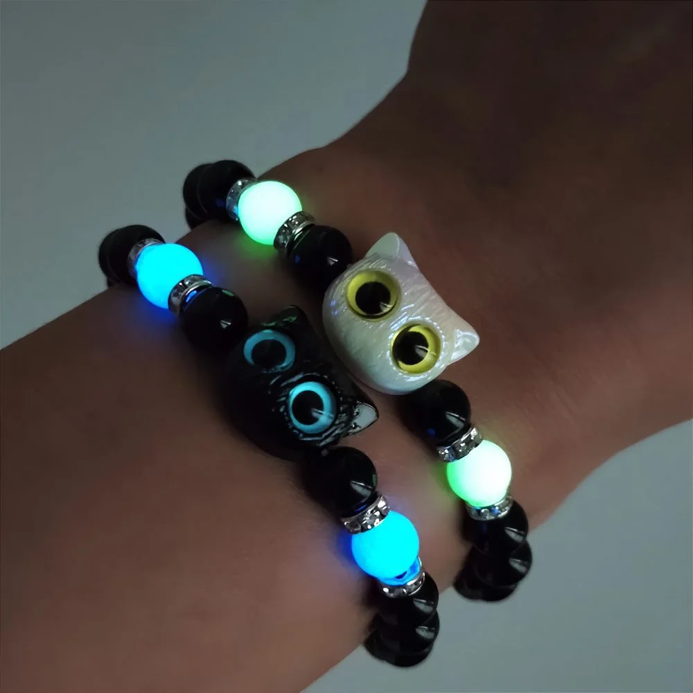 Luminous Matching Cat Jewelry Set 4