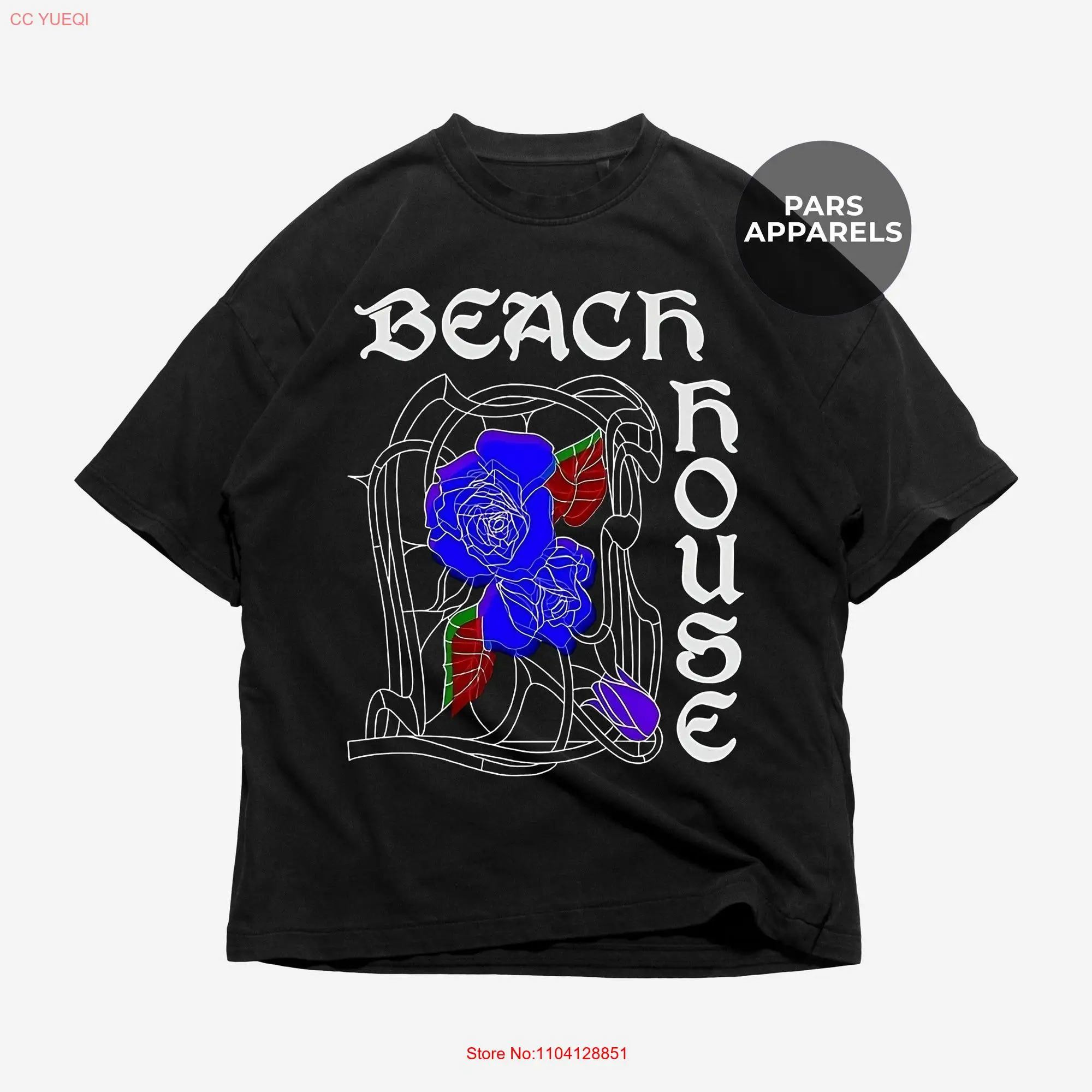 Beach House T Shirt Once Twice Melody Album Dream Pop Music Merch Heavy Cotton long or short sleeves