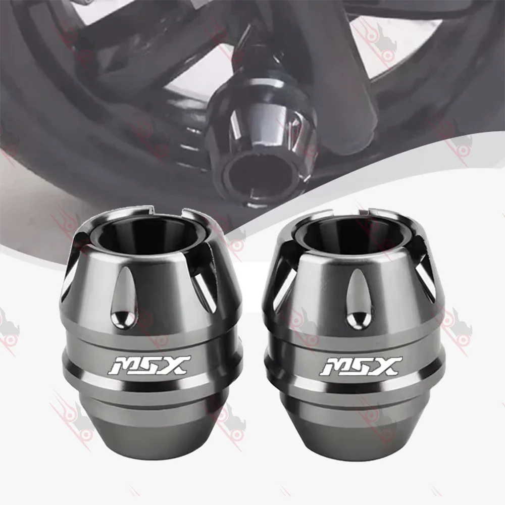 For HONDA MSX125 GROM125 MSX 125SF GROM 125 Accessorie Front Fork Wheel Fall Protection Frame Slider Anti Crash Protector