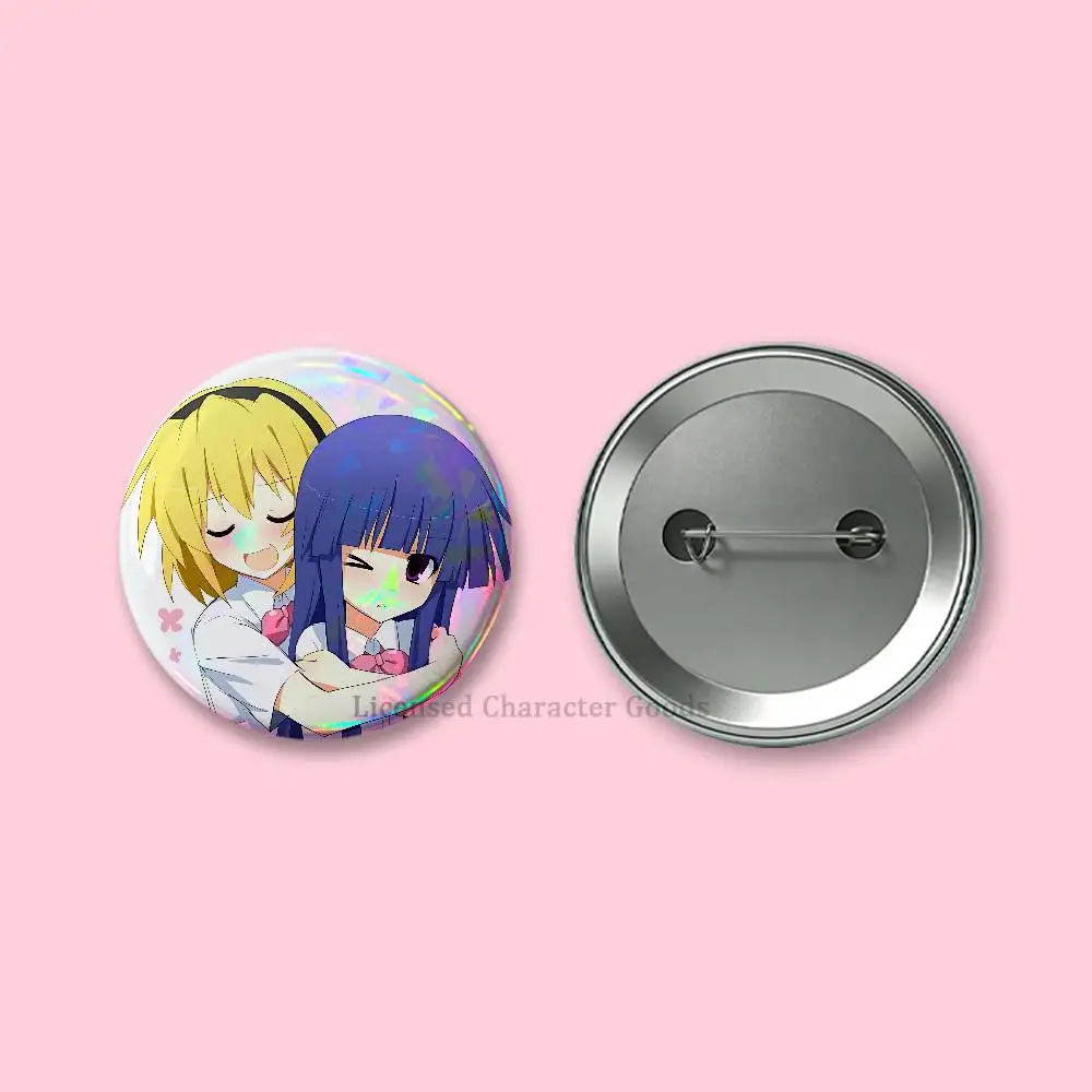 When They C-Cry Badges 25 32 44 58 75 mm Round H-Higurashi Customizable Wholesale Fan goods Self-made fan freebies