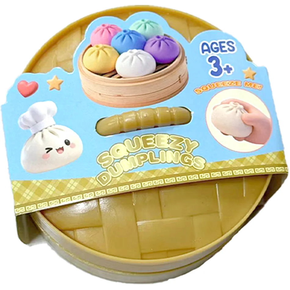 Juguete Antiestrés Squishy Sorpresa Forma De Dumpling | Cuotas sin interés Juguete Antiestrés Squishy Sorpresa Forma De Dumpling | Cuotas sin interés