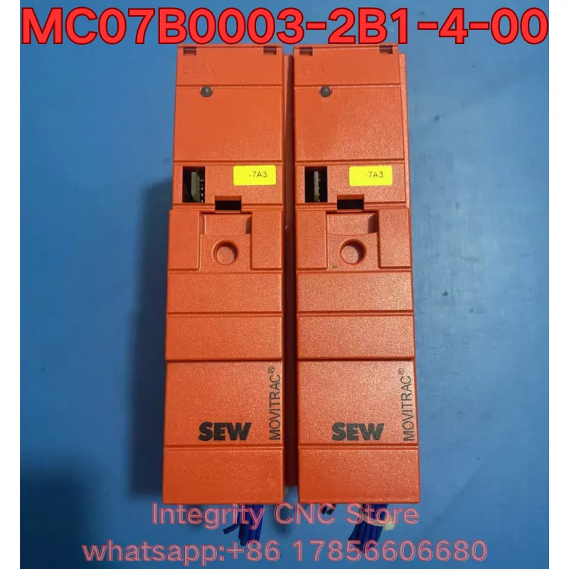 Second-hand MC07B0003-2B1-4-00 inverter function test is normal