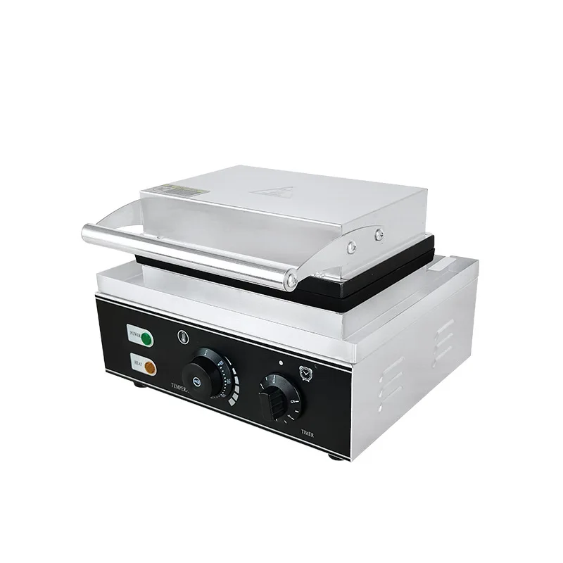 Kommerzielle elektrische französische fünf Gitter Pflaumenblüte knusprig andere Snackmaschine / Donut Toast Bubble Waffeleisen Waffelmaschinen