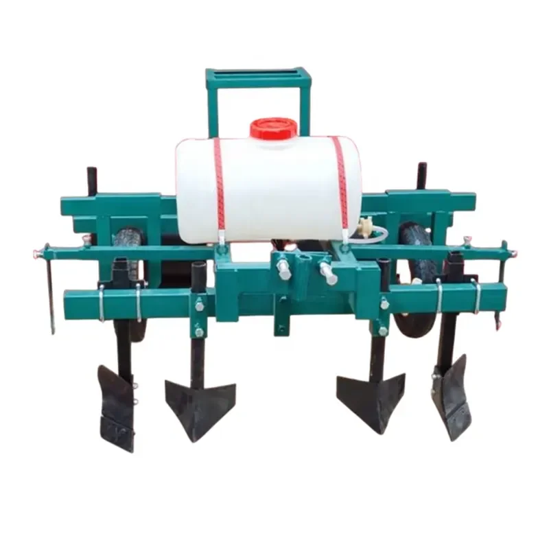 Hand Tractor Plastic Film Covering Machine Peanut Mulch Layer Machine Spraying Multi-functional Plastic Mulching Laying