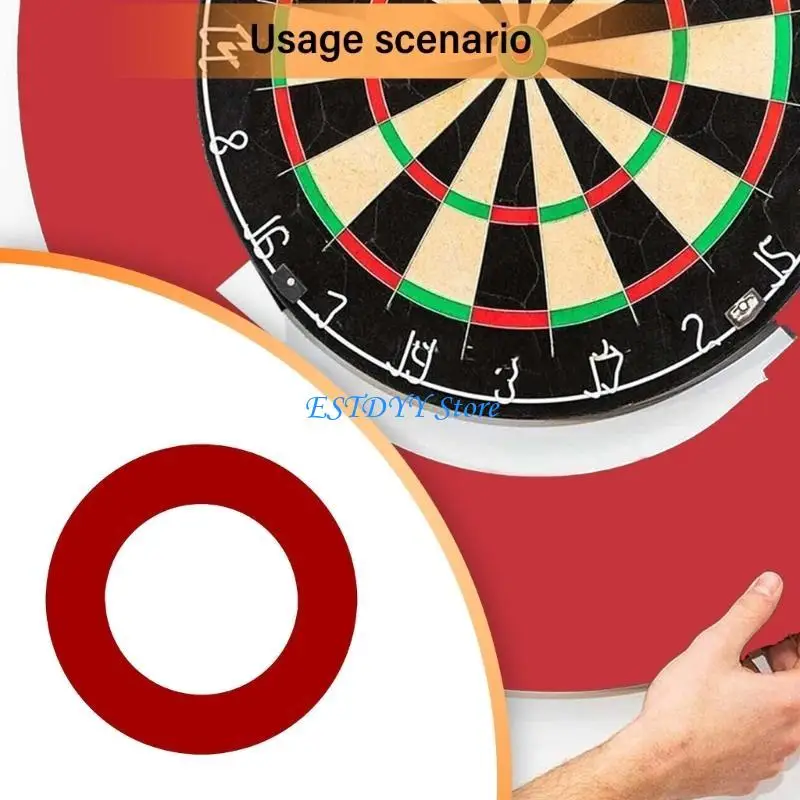 

G6DE BOAD PORTEUTER CORTER DARTBOARDS окружают кольца пены Dartboards Backboard Back Wall Board Плата переносится