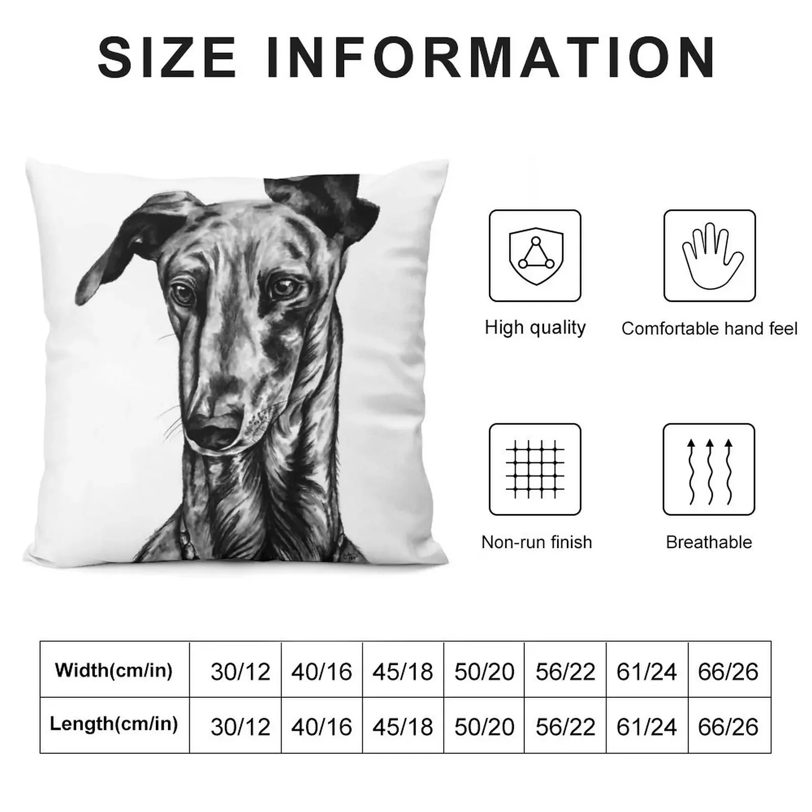 Galgo Throw Pillow Luxury Living Room Decorative Cushions Luxury Pillow Cover Plaid Sofa pillow