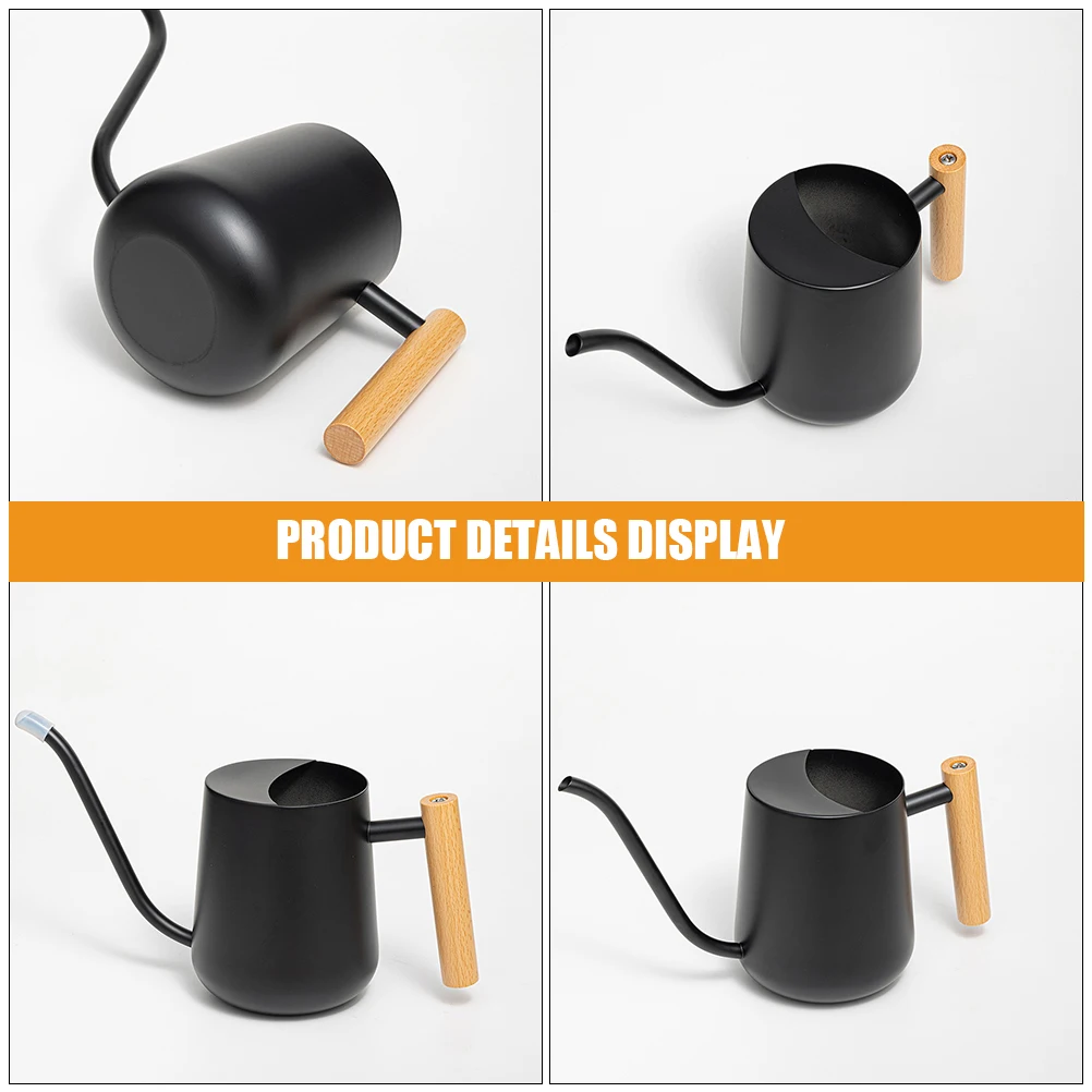 

Sturdy Stainless Steel Watering Can Long Spout Durable Garden Supplies For Indoor Outdoor Plants Large Capacity Portable Flower