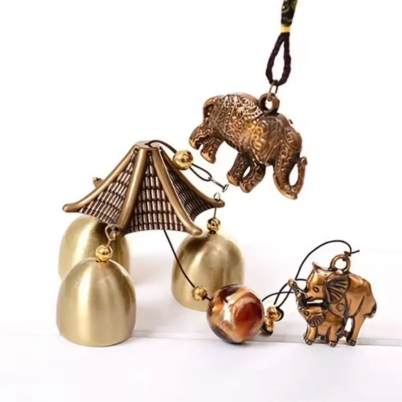 1/2PC DIY Wind Chimes Outdoor Animal Hanging Ornament, Yard & Garden Decor, Ideal for Home Outdoor Patio Living Decoration Gifts
