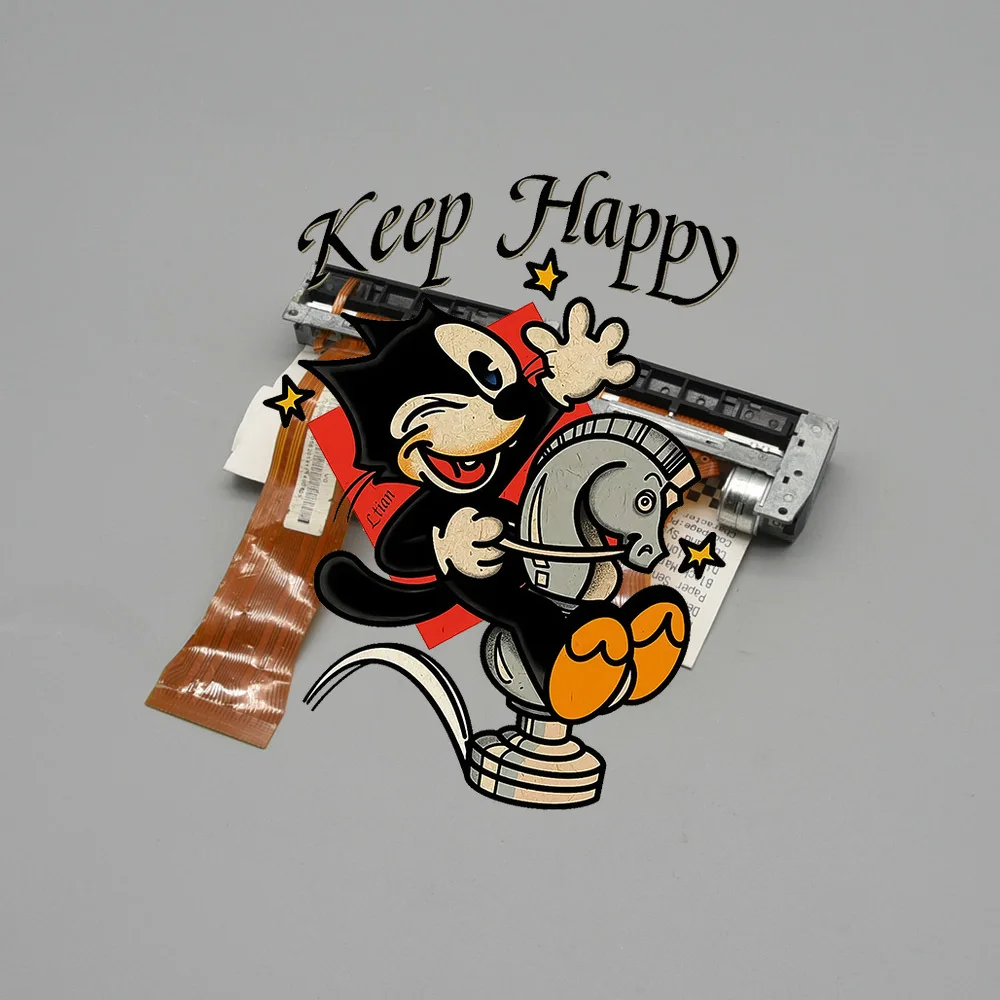 

1pc Thermal printer mechanism print head for sc-5890 SUNVi SID 260A 260b PT486F-B101