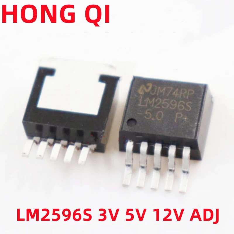 10pcs/lot LM2596S-3.0 LM2596S-5.0LM2596S-12 LM2596S-ADJ LM2596S LM2596 2596 TO-263 In Stock