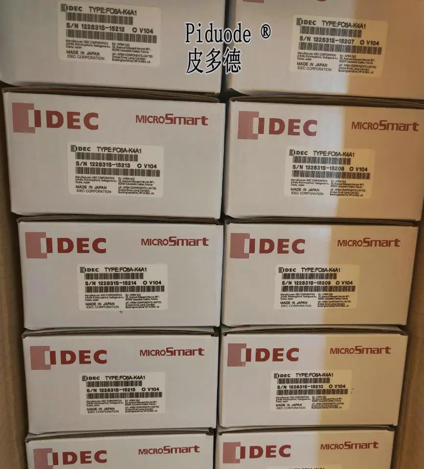 

Программируемый контроллер idec FT1A-B48SA Аналоговый с ПЛК module FC6A, новый оригинальный