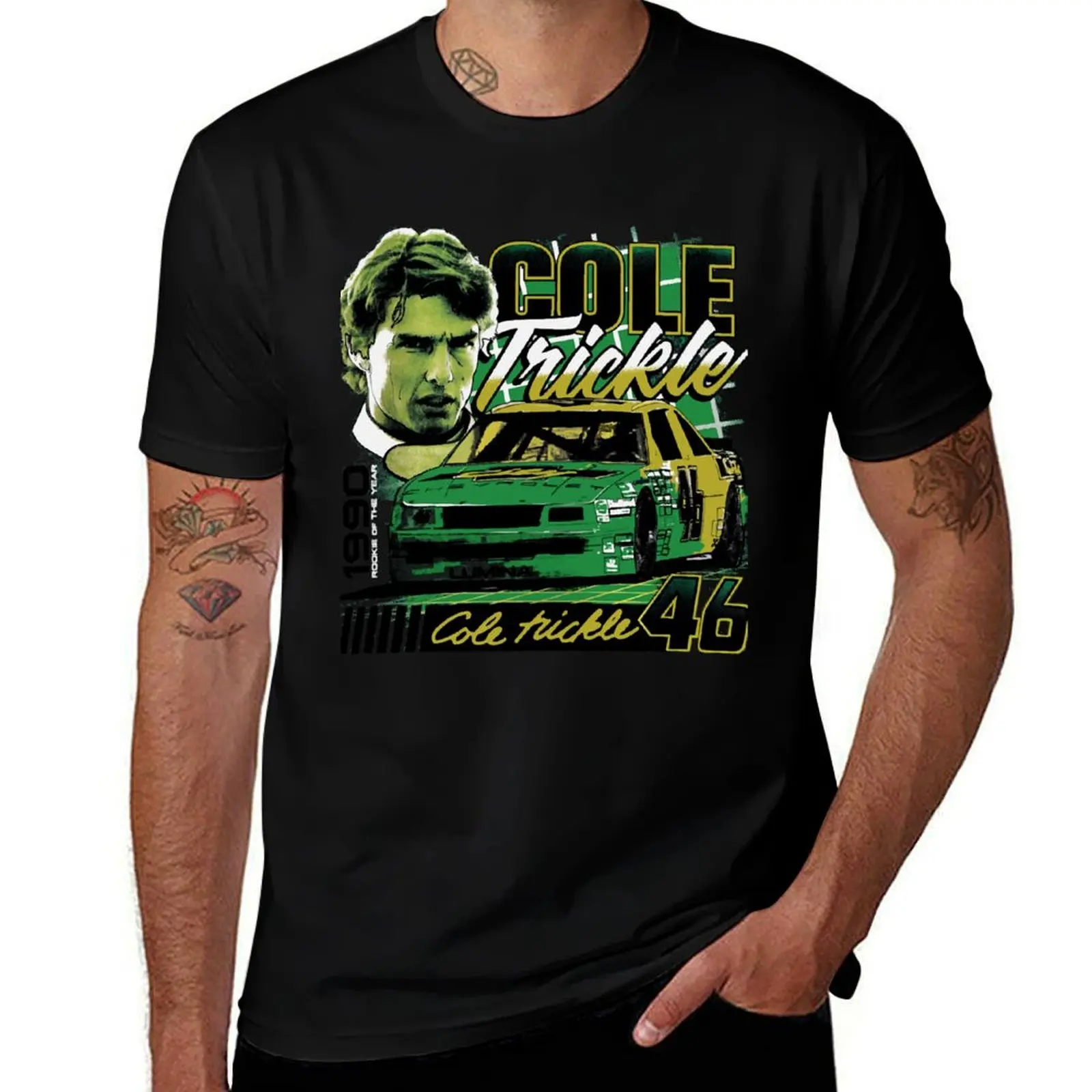 Days of Thunder Cole Trickle T-Shirt blanks street wear vintage anime shirt heavy weight t shirts for men