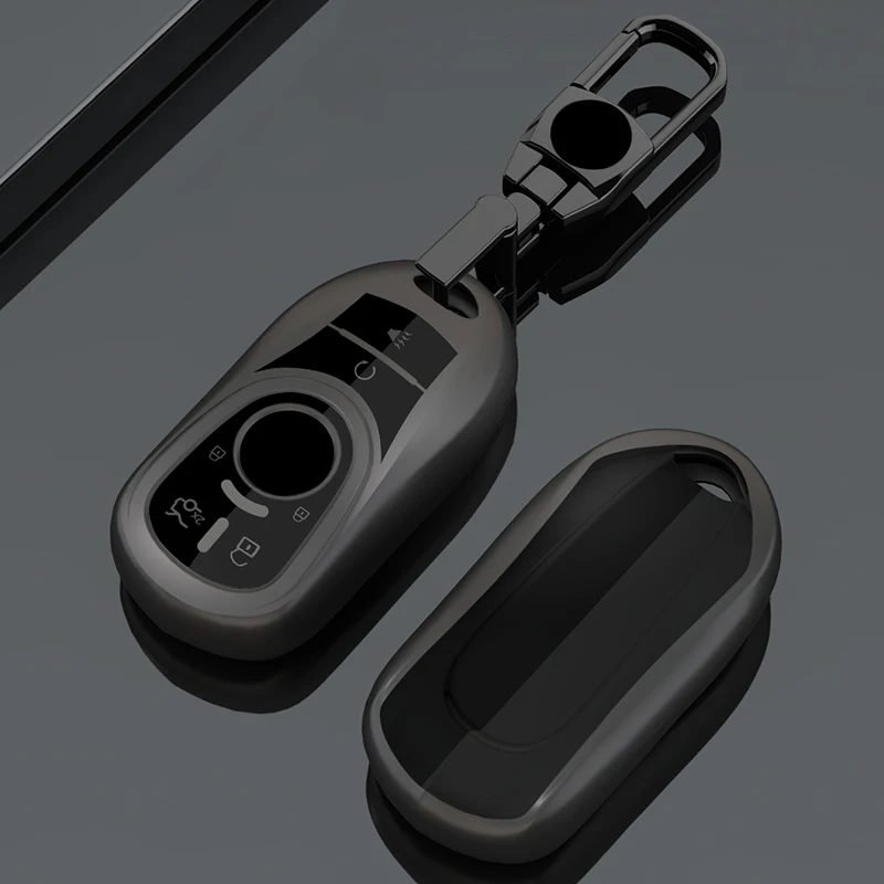 TPU Car Key Case Cover Key Shell Fob Keychain For Buick Encore Envision GL6 GL8 New Lacrosse Excelle Regal Verano Accessories