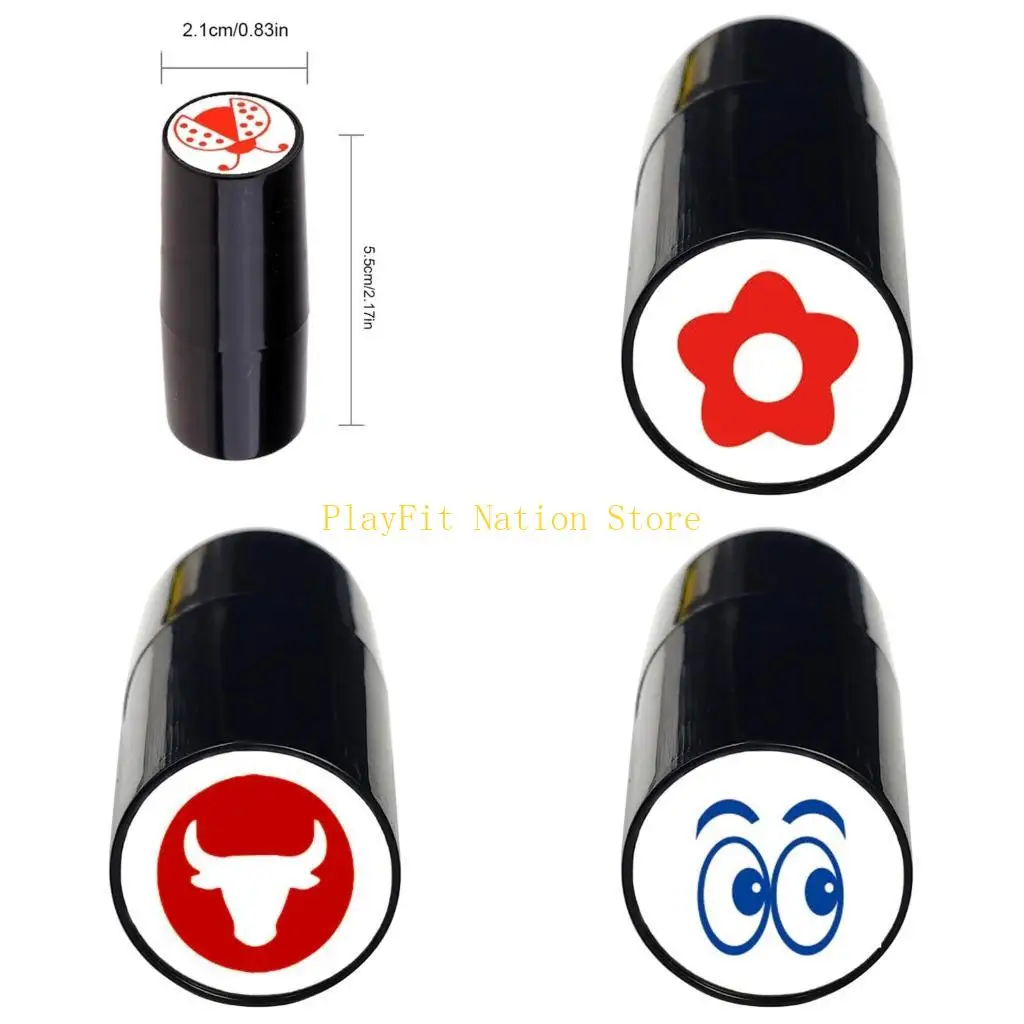 242F Golf Ball Stamper Plastic Stamp Marker Golf Ball Alignment Marking Tool