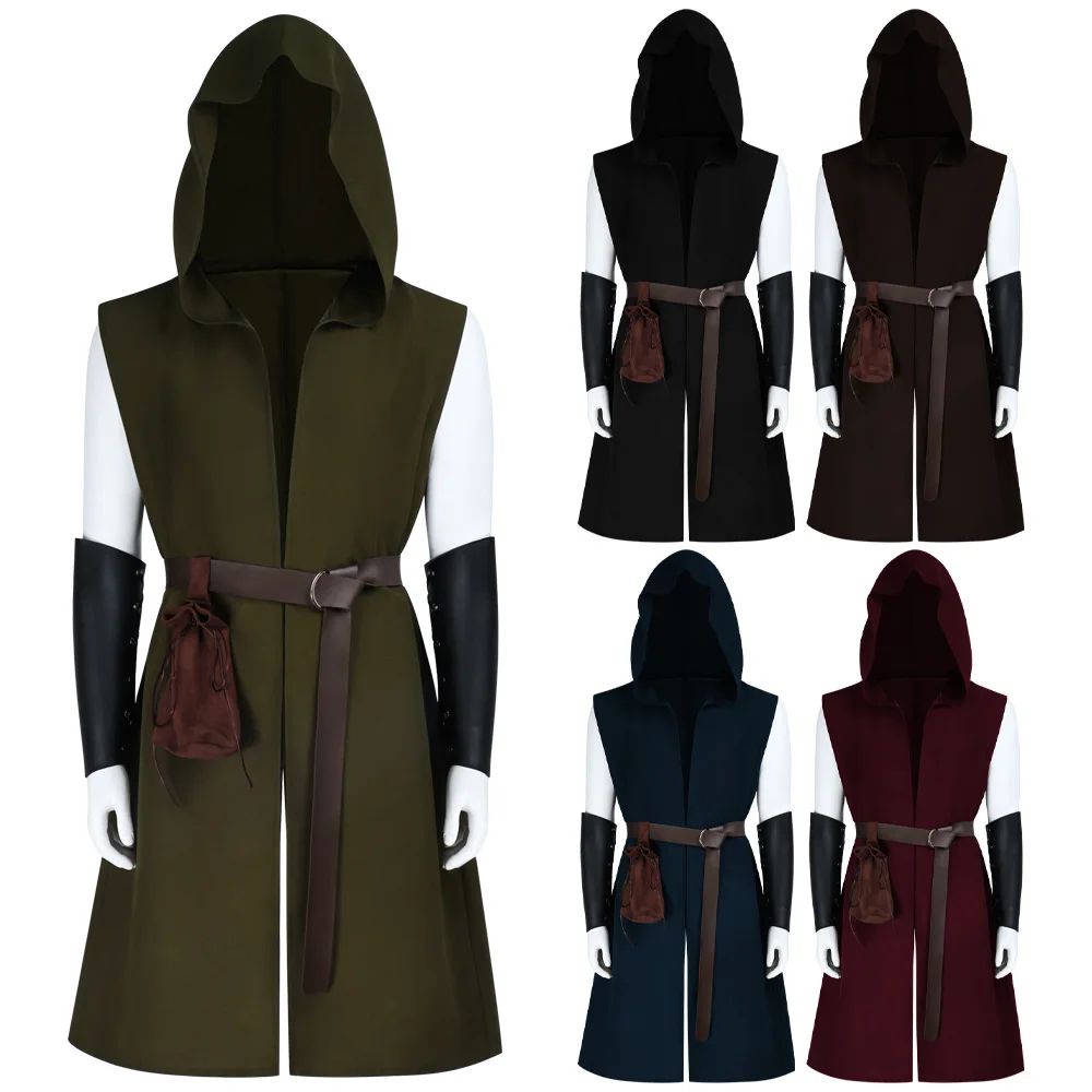 

Хит продаж, жилет эпохи Возрождения, средневековый рыцарь, пиратский жилет, костюм на Хэллоуин