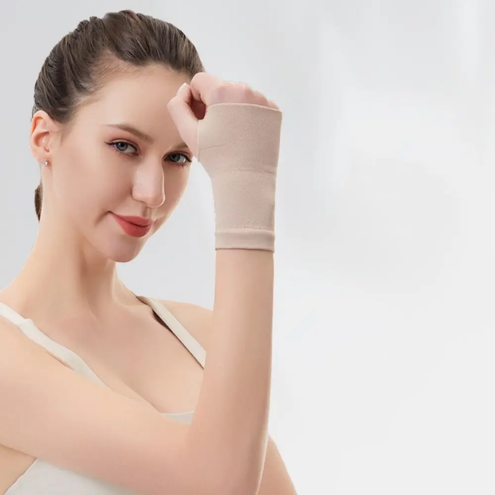 Polyurethane Fibre Wrist Protector Bands Elastic Anti Sprain Wrist Brace Thin Sweat-absorbing Wristband Fatigue Relieve