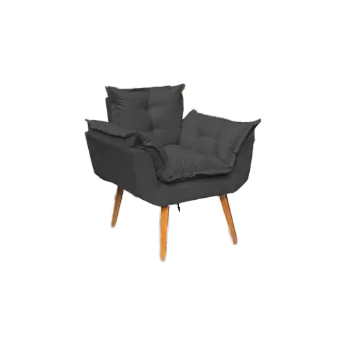 &For Decorative Modern Iron Alice Armchair Living Room Reinforced Chair Brown Foot Click & Decor