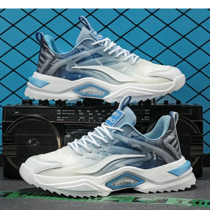 Frühling Trendy männer Turnschuhe 2024 Neue Designer männer Schuhe Atmungsaktivem Plattform Schuhe Laufschuhe Schuh Tenis Masculino