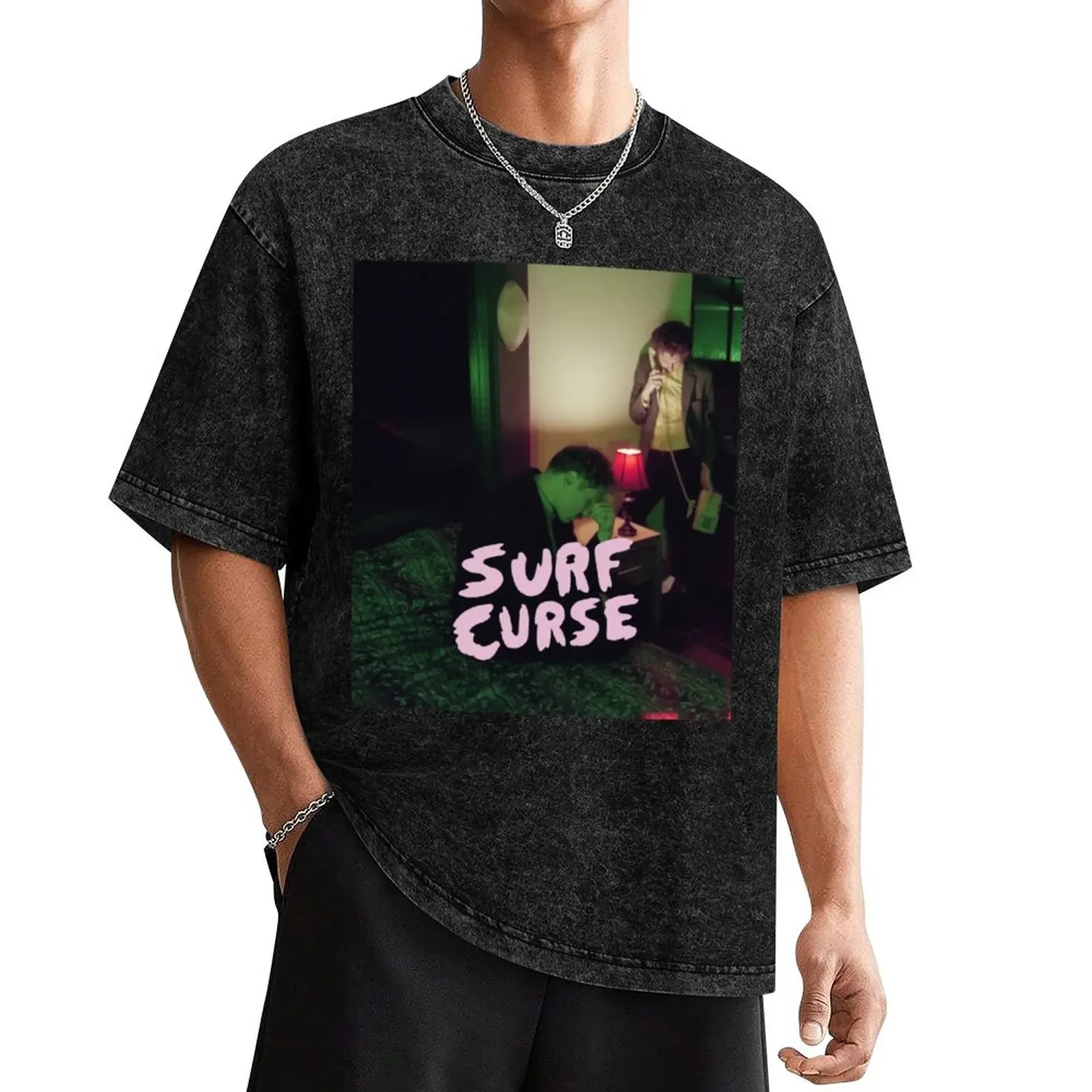 SC07 Surf Churse Curse EUUK NORTH AMERICA T-Shirt cute tops oversized t shirt sports fans oversized Men's t shirts