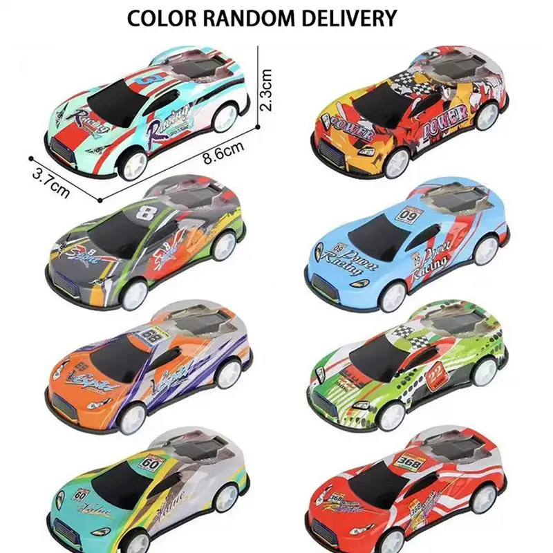 1pc Drift Car Model Statue Dashboard Ornament Drifting Dynamic Car Decoration Alloy Spin Draft Car for Room Car Dashboard Decor