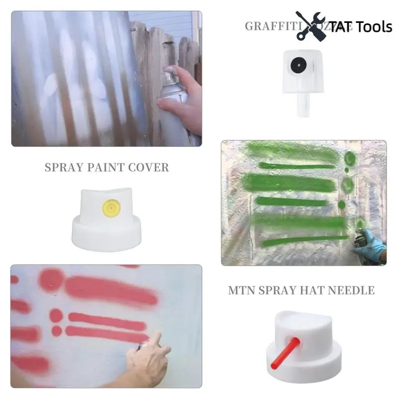 مجموعة فوهة Spraycan Universal 26 مجموعة أطراف بديلة عالمية للغطاء الرئيسي