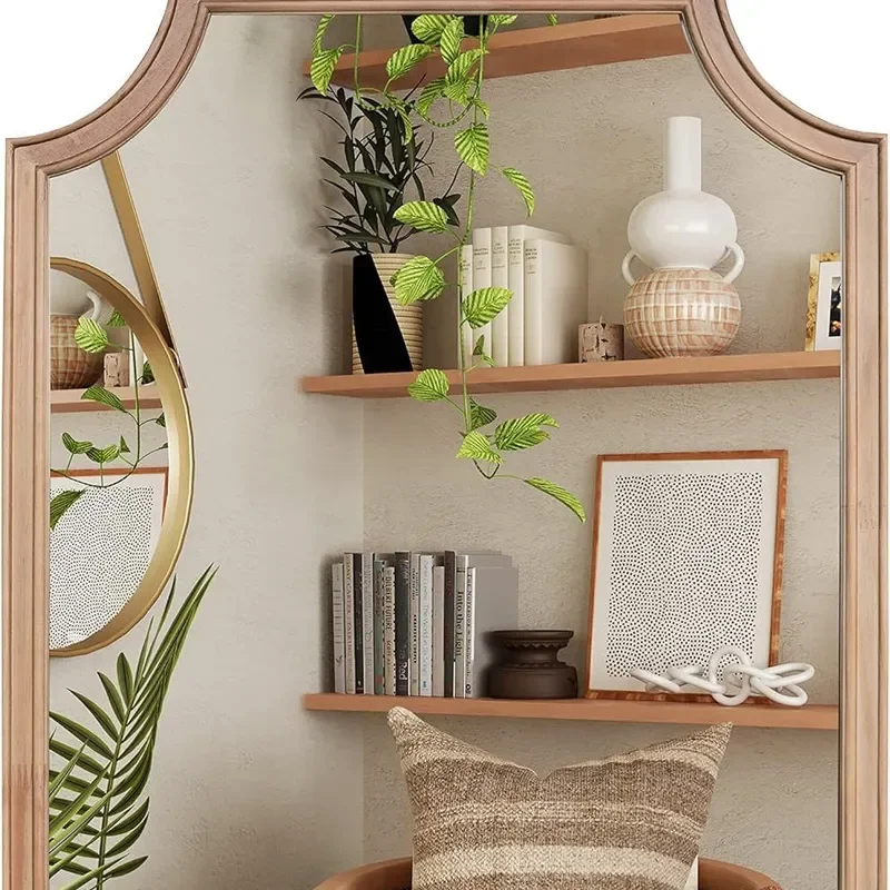 for Vintage Makeup Mirror Countertop Vanity French Entrance Fireplace Living Room Wall Hanging Art Decorative Mirror