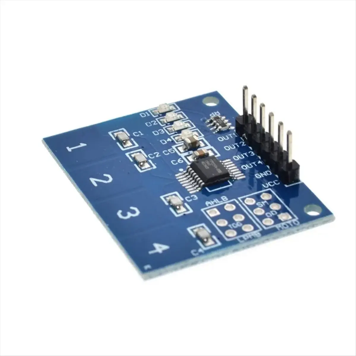 【SPECIAL OFFER】10PCS TTP224 Digital Touch Sensor Capacitive Switch Module Button 4 Channel Capacitive Switch Module