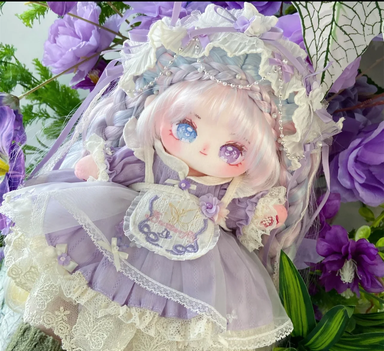 25cm 28cm 40cm Anime Fairy Princess Girl Long Hair Monster Stuffed 30cm Long legs Plushies Plush Doll Body With Skeleton Toy Kid
