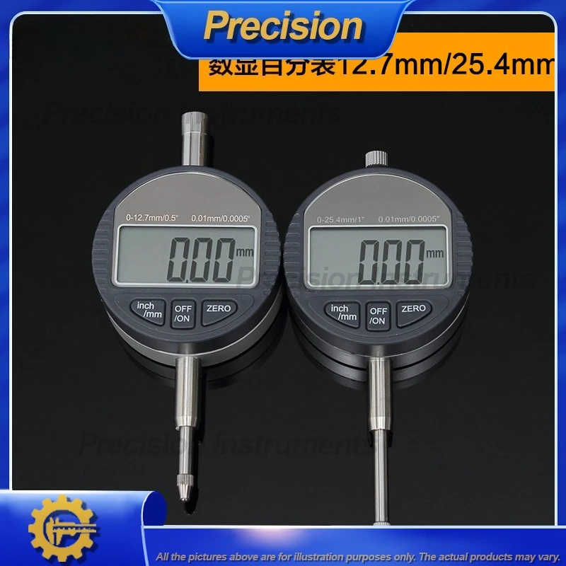 2026 Digital Caliper Indicator 0.001mm Precision Measurement Tool 0-12.7 25.4mm for Industrial Use