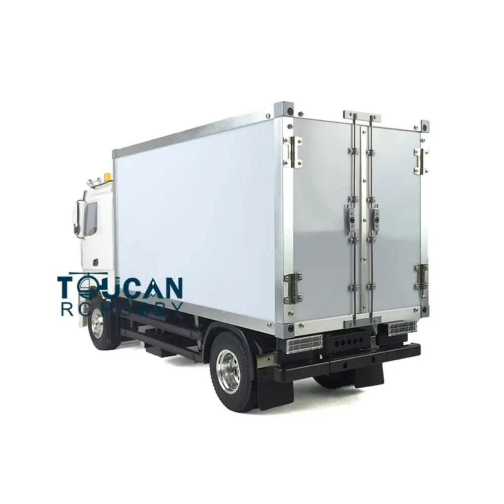 Venta de EE. UU. TOUCAN 1/14 RC 2 ejes camión de entrega KIT contenedor DIY Tractor modelo Motor