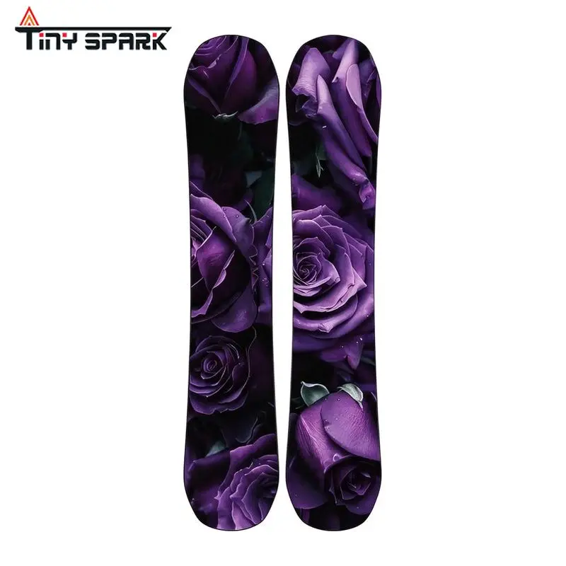 Adult Carbon Fiber Freestyle Ski Universal Mountain Wear-resistant Non-slip Snowboard Equipment