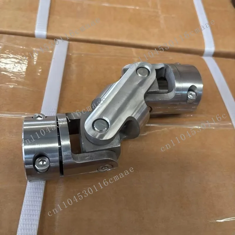 OEM High Precision Stainless Steel Universal Joints Double Cross Shaft Coupling-Versatile Universal Couplings for Automation